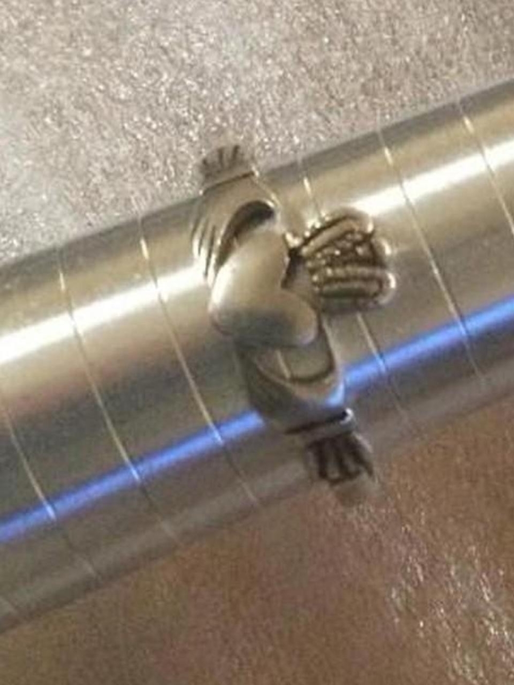 Sterling Silver Claddagh Ring - Silver